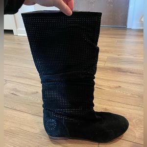 Suede UGG Boots Black Size 9.5